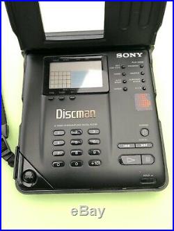 Sony discman D-35 D-350 CD portable player, serviced! New motor