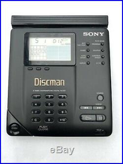 Sony discman D-350 CD portable player, serviced! New motor