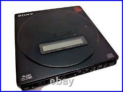 Sony discman D-J50 Portable CD Player Compact Disc Player vintage NEED REPAIR