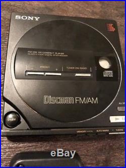 Sony discman D-T10 portable FM/AM CD player BP-100 Battery Pack