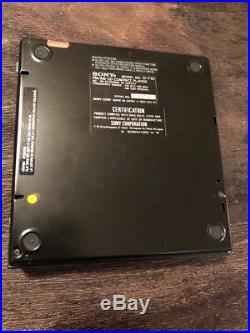 Sony discman D-T10 portable FM/AM CD player BP-100 Battery Pack