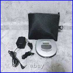 Sony portable CD player D-475 Discman working Silver