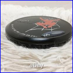 Spiderman D-EJ775 Portable CD player Walkman Discman Compact Disk Audio Japan