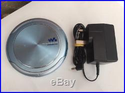 Super Vintage Sony Discman Personal And Portable CD Player D-ne9