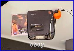 Super rare Sony D-34 Discman Personal Walkman CD Player Fully Working VGC