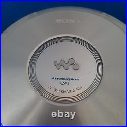 Two Sony Atrac 3plus/MP3 Walkman D- NE1 Portable Personal CD Player Working