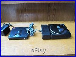 Two Vintage Sony Compact Disc CD Players D-14 & D-15