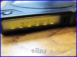 Two Vintage Sony Compact Disc CD Players D-14 & D-15