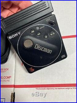 ULTRA RARE 1980s Retro Sony D-88 Discman CD Player AS IS / Please Read Fully