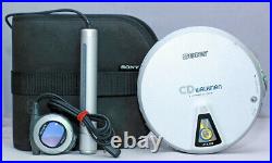 ULTRA RARE SONY D-EJ01 CD Walkman + Case, Remote, AA Power Adapter, PERFECT