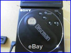 USED SONY D-88 POCKET DISCMAN IN GREAT LOOKING/WORKING ORDER WithREMOTE BATTERY