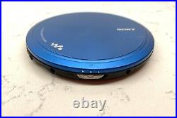 Ultra Slim Sony D-EJ955 Blue CD Walkman/Discman Portable CD Player