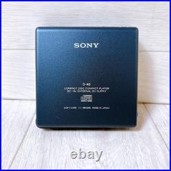 Used Sony D-82 Walkman 8Cm Cd Player Portable Compact Disc Player Vintage Audio