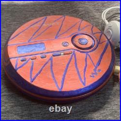 Used Sony Portable Cd Player D-Ne241 Tested Working Discman Mp3 Atrac For
