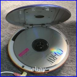Used Sony Portable Cd Player D-Ne241 Tested Working Discman Mp3 Atrac For