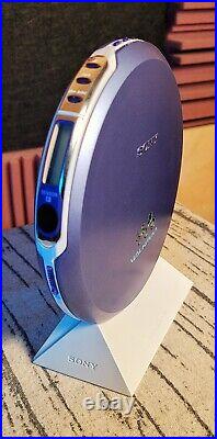 VERY Rare & Stunning Colour Sony D-VE45 Portable Video CD Walkman Complete