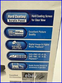 VINTAGE 2005 SEALED NEW Sony Portable DVD Player DVP-FX811 8 Widescreen LCD