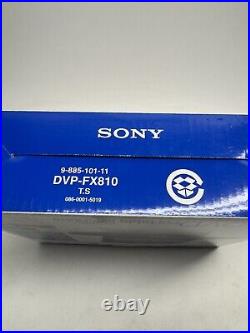 VINTAGE 2005 SEALED NEW Sony Portable DVD Player DVP-FX811 8 Widescreen LCD