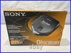 VINTAGE MINT NOS Sony Discman D-170AN + Box + Manual + Headphones + Papers