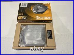 VINTAGE MINT NOS Sony Discman D-170AN + Box + Manual + Headphones + Papers