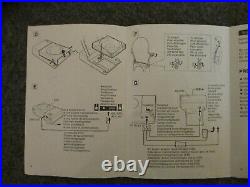 VINTAGE SONY D-50 CD PLAYER + AC-D50 ADAPTOR + EBP-9LC CASE + HEADPHONES 1980s