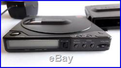 VINTAGE Sony Discman CD player D-150 Original case, power adaptor-japan