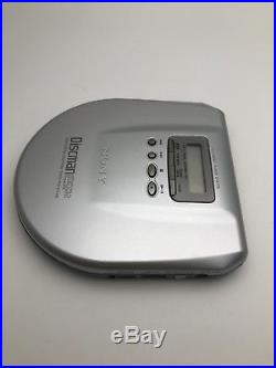 VINTAGE & VERY RARE Sony D-E775 Discman ESP2 AVLS 1BITDAC GROOVE MD LINK SILVER