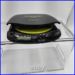 VTG Sony Discman CD Player D-132CK With Complete Car Mounting Kit TESTED WORKING