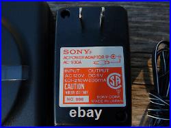 Very Rare Sony D-20 Discman with Original AC-930A AC Adapter VGC, Tested Working