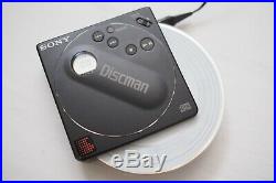 Vintage 1980s Retro Sony D-88 Discman CD Player Bundle For Parts Not Working