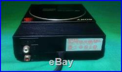 Vintage 1984 Sony D-50 Discman Compact CD Player with AC-D50 Power Supply
