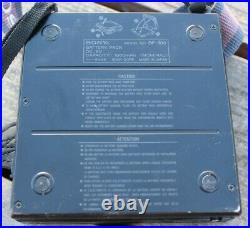 Vintage 1988 Sony CD Discman D-10 Audiophile Player For Parts Or Repair Bp-100