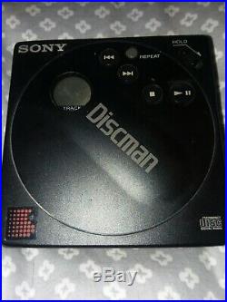 Vintage 1988 Sony Discman D-88 CD Player RARE Untested Worldwide shipping