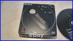 Vintage 1988 Sony Discman D-88 CD Player RARE not working. Worldwide shipping
