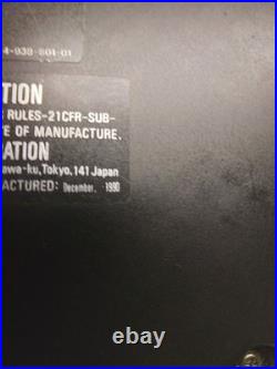 Vintage 1990 Sony DiscMan D-11 Portable CD Player Mega Bass