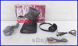 Vintage 1993 Sony Discman D-121 Portable CD Player withBox AC Headphones RCA Cable