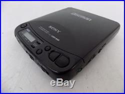 Vintage 1993 Sony Discman D-121 Portable CD Player withBox AC Headphones RCA Cable
