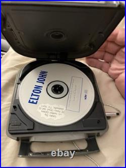 Vintage 1996 Sony Sports Discman CD Player ESP YellowithGray (D-451SP)