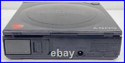 Vintage 80s SONY Discman Model D-3 Portable CD Player BP-3 Battery Pack UNTESTED