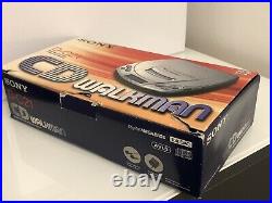 Vintage Baladeur Walkman CD Sony D-C21 avec boîte