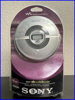 Vintage NEW SEALED SONY CD Walkman D-EJ109 Portable CD Player Skip-Free & Timer