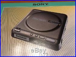 Vintage NEW Sony Discman D-12 Compact Disc Player with Box