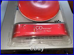 Vintage NOS Sony Walkman D-EJ001 Orange Portable CD Player Skip Free