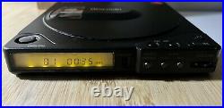 Vintage Portable CD Player Sony D-15 Discman + OEM Battery/Battery Pack READ