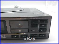 Vintage RARE 1980s Sony Compact Disc CD Player CDP-7F Japan Tested Works