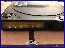 Vintage SONY D-15 Disc Man CD Metal Case Power Battery Please Read Description