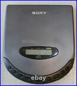 Vintage SONY D-311 ALL METAL Discman Portable Disc Player