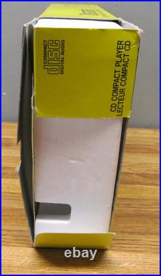 Vintage SONY D-T24 Discman AM/FM CD Player In Original Box Tested & Works