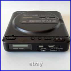 Vintage SONY D-T24 Discman FM/AM Radio & Personal Compact CD Player 1992 Japan