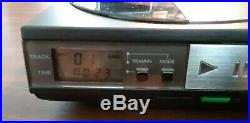 Vintage SONY DISCMAN D-14 CD Player EBP-9LC Battery Box & Power Supply AC-D50